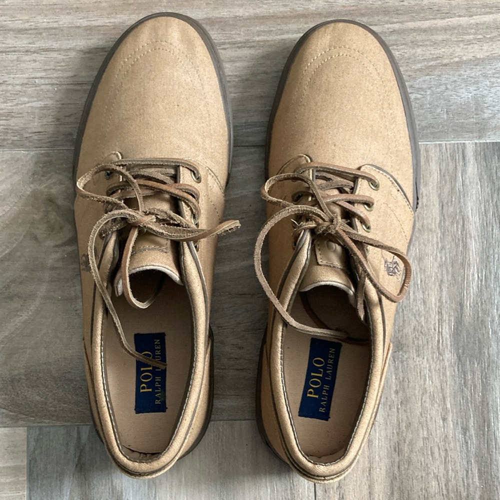 Polo by Ralph Lauren Men's Tan Shoes like new size 11D